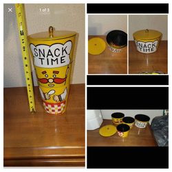 Vintage Stackable Containers