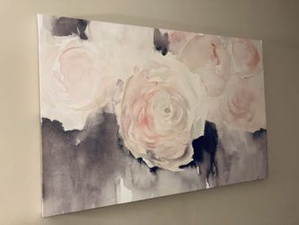 Flower Canvas Wall Art