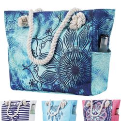Brand New Beach Canvas Tote Bag Xl Size(Discount On Bundle Items)