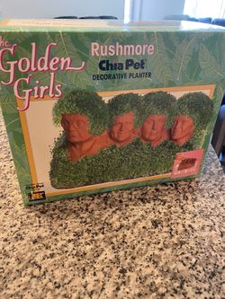 Chia Pet Golden Girls RUSHMORE 