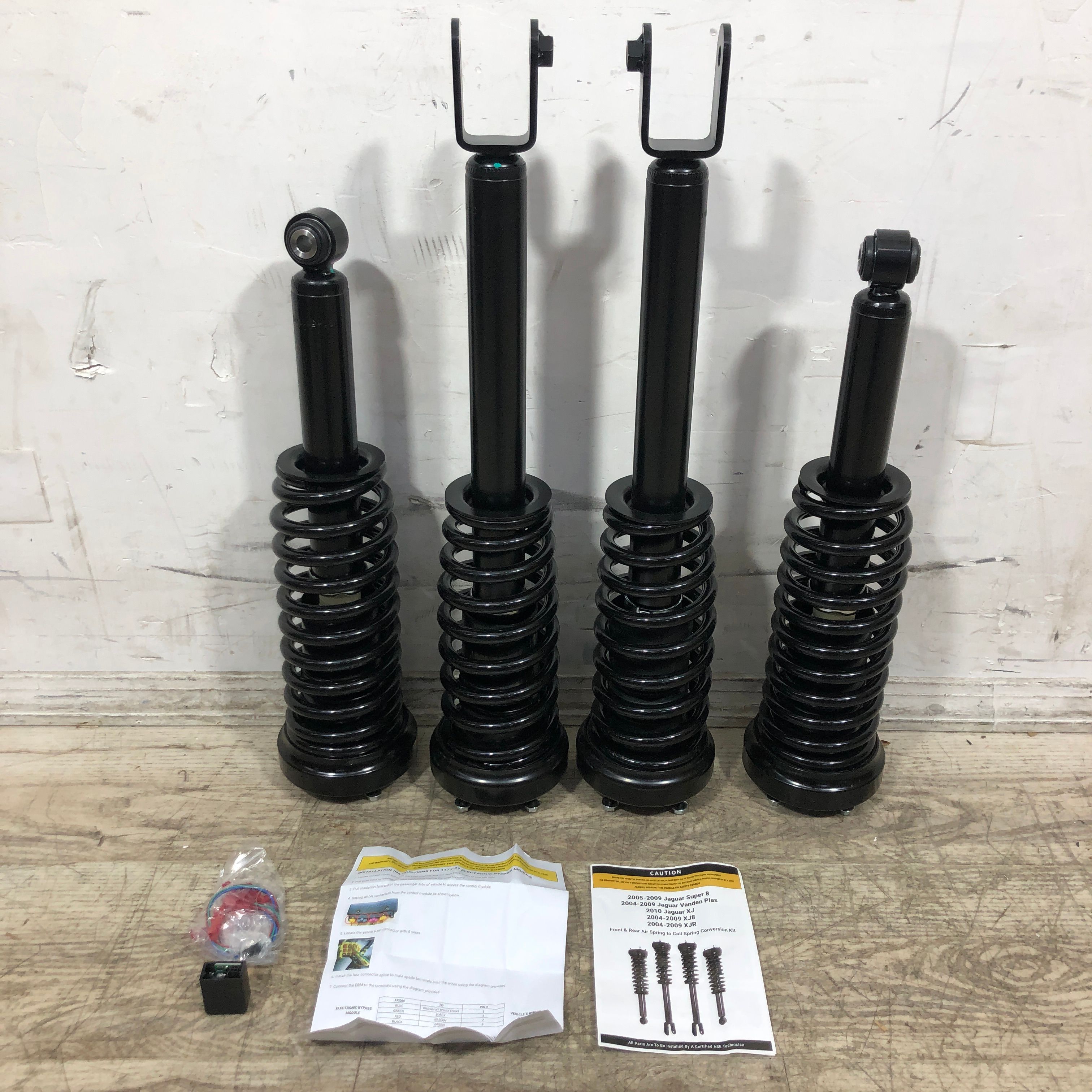 Unity Air to Coil Spring Conversion Kit for 05-09 Jaguar
