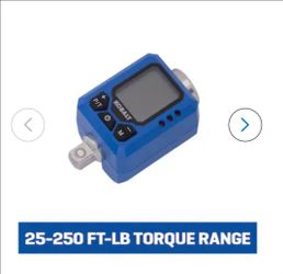 Kobalt 1/2" digital torque adapter tool