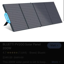 Bluetti Pv200 Solar Panel
