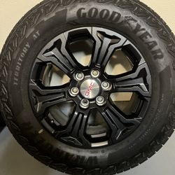 18" GMC SIERRA WHEELS AND TIRES