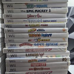 Nintendo Wii Lot Of 20 Games Most Cib Lot 3 