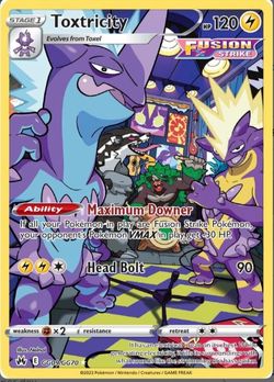 Toxtricity - SWSH: Crown Zenith: Galarian Gallery (CRZ:GG)