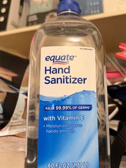 NEW Equate Hand Sanitizer 60 fl oz with Vitamin E