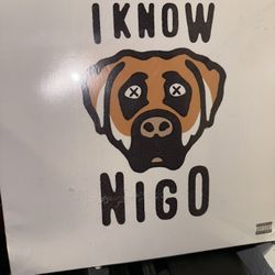 I KNOW NIGO VINYL KAWS