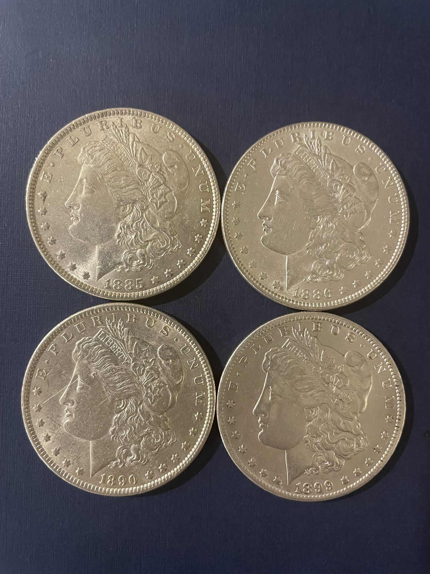 Old Silver Dollars (Large Size Coins)