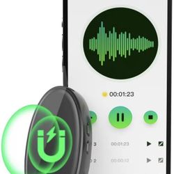 128GB(1680 Hour) Digital Voice Recorder, Magnetic Audio Activated Recorder with