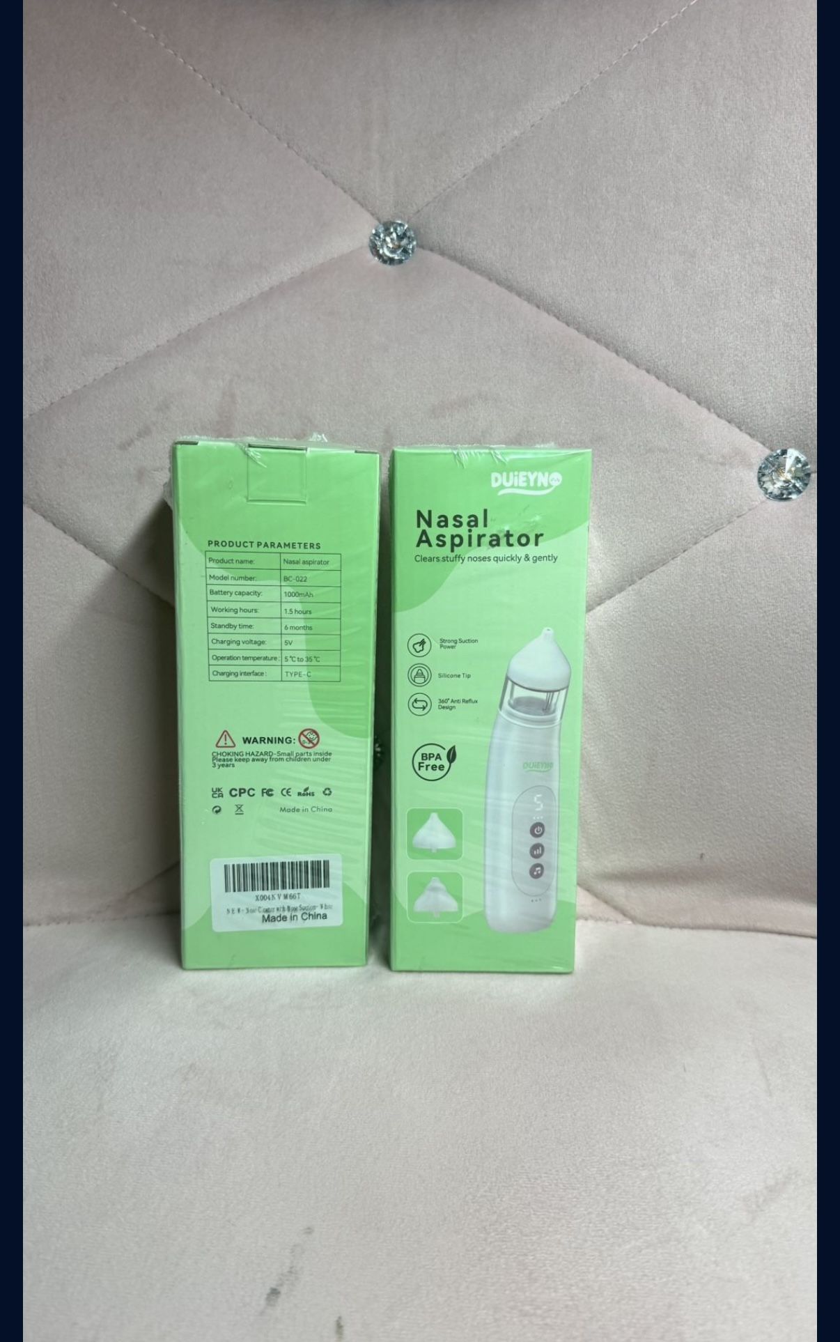 Duieyno Nasal Aspirator - Brand New Sealed