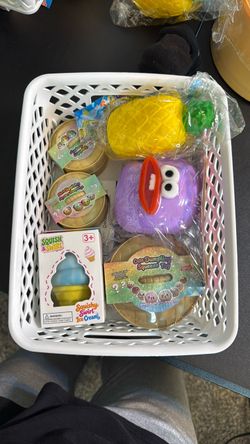 6 PCS Assorted Squishy & Sensory Fidget Toys