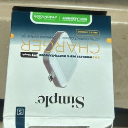 Wireless USB C Watch And Earbuds Charger