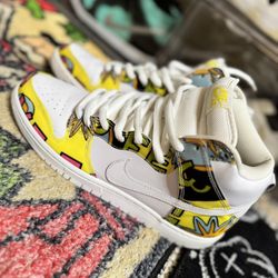 Jordan 1 Del la Sol High White