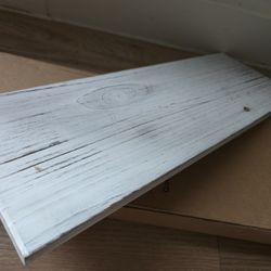  Floating wooden wall shelves