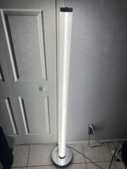 Quince Cove Silver LED Floor Lamp