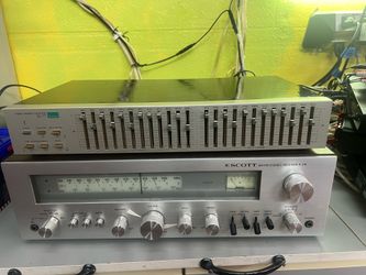 Sansui SE-77 Graphic Equalizer 220 V with 110/220 V Adapter