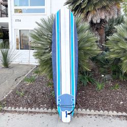 8’ Wavestorm / Gerry Lopez Beginner Surfboard w/ fins and leash