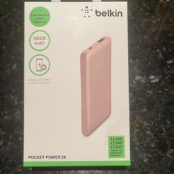 Belkin Pocket Power 5k Power Bank Charger