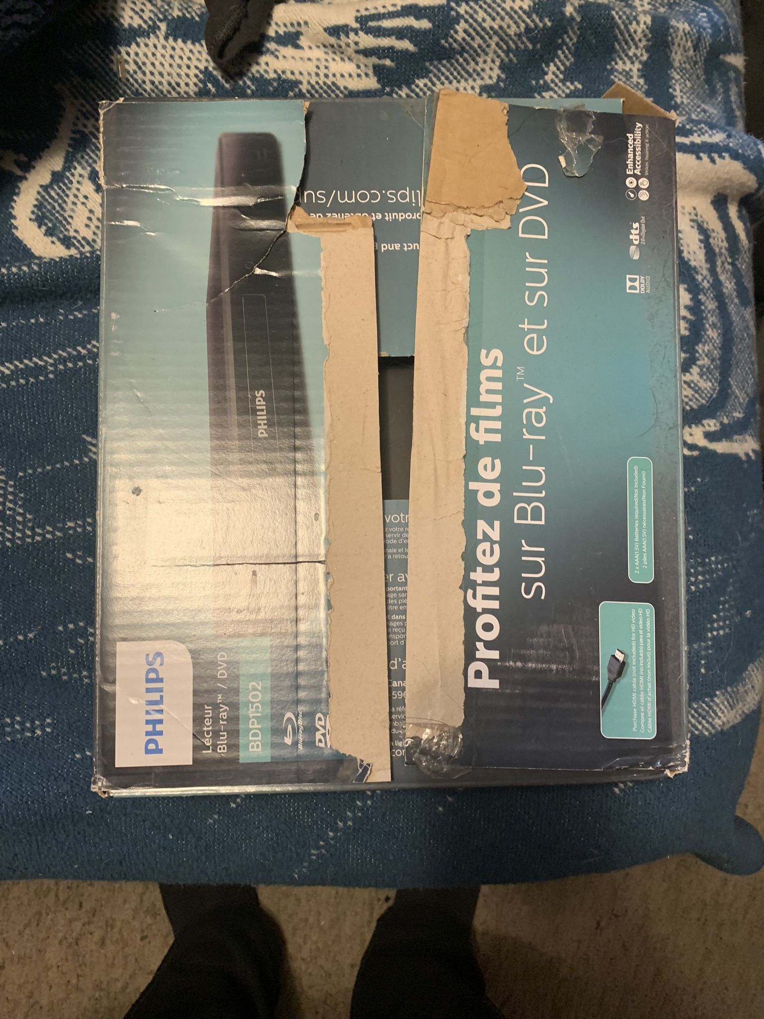 Phillips Blu Ray Player