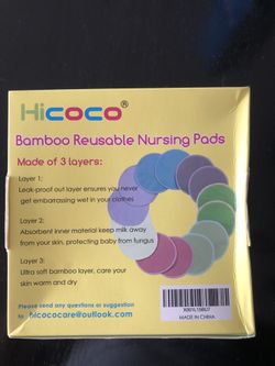 Nursing🤱pads - Bamboo Reusable