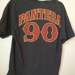 Vintage Pantera 1990 Cowboys From Hell Mens T-Shirt Size Large
