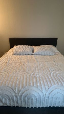Grey king size Bed Frame