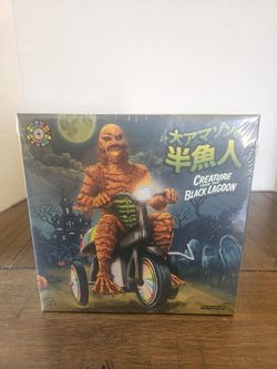 Super7 Super Cycles Universal Monsters Creature from The Black Lagoon Orange ...