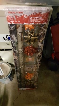 Camo wrapping gift set ! NEW!!