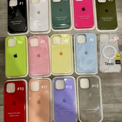 iPhone Silicone Case / Funda Series 16 15 14 13 12 11 X