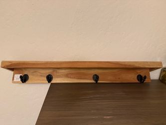 33” Coat Rack with Shelf