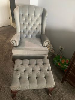 Chair with foot rest