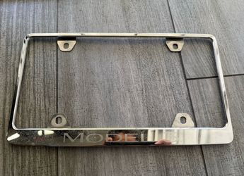 Tesla Model 3 License Plate Holder Frame Official OEM