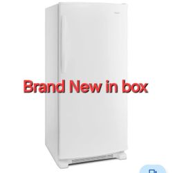 Brand New Whirlpool 17.7-cu ft Garage Ready Freezerless Refrigerator (White) ENERGY STAR.