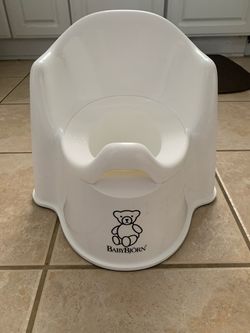 BabyBjörn White Toddler Potty Chair