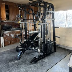 💥❗️FREE ASSEMBELY/DELIVERY🚚💥❗️SM 300 BUNDLE✅ WEIGHT SET✅  HEAVY DUTY Ad-BENCH✅ 7ft BARBELL✅💥🔥