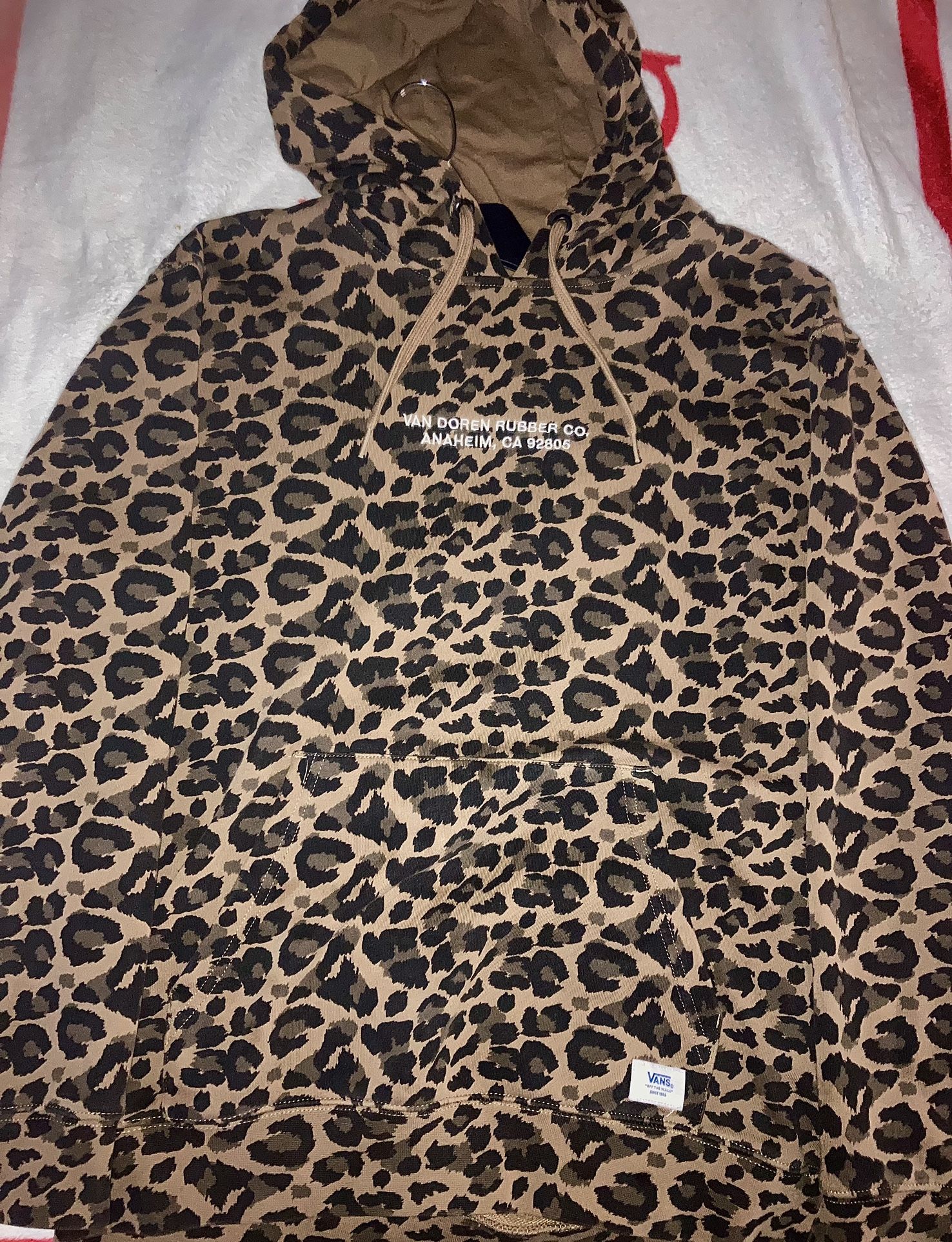 Vans Leopard Print Hoodie