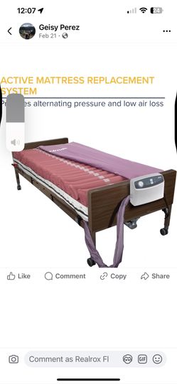 Cama Eléctrica Ajustable Y Accesorios Para Impedidos Físicos.  