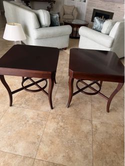 Pair of End/Side Tables