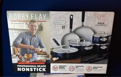 Bobby Flay by GreenPan 12-Piece Nonstick Cookware Set