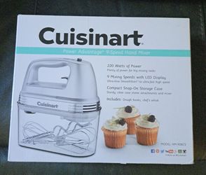 BRAND NEW - Cuisinart Power Advantage Plus 9-Speed Hand Mixer
