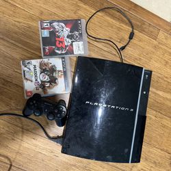 Sony PlayStation 3 With Games 