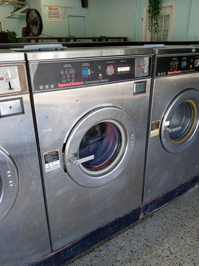 SPEED QUEEN & CONTINENTAL COMMERCIAL WASHERS & DRYERS  FOR SALE