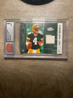 Brett Favre Jersey card GRADED