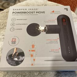 Brand New Sharper Image Powerboost Move - Retails For $129.99 