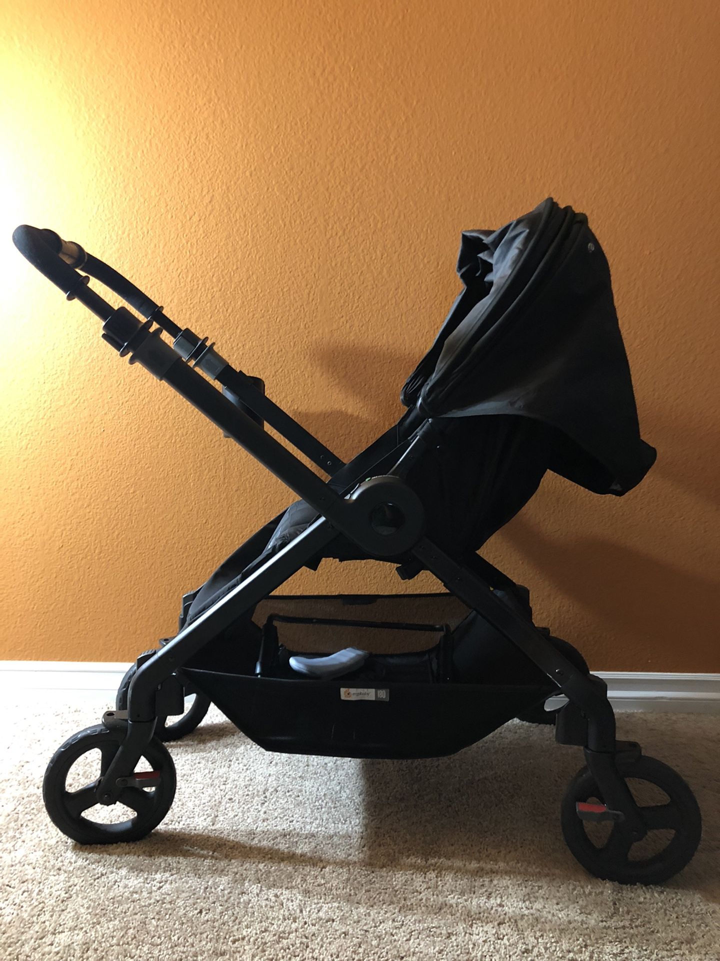 Ergobaby 180 Reversible stroller in Black: (Retail: $399 // $504 with included accessories)