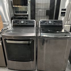 ✨ LG Electric Washer & Dryer Set – Top Load ✨
