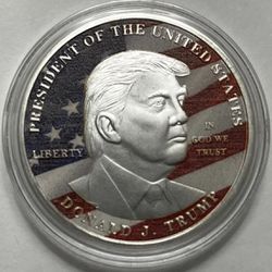 Donald Trump Silver Coin 