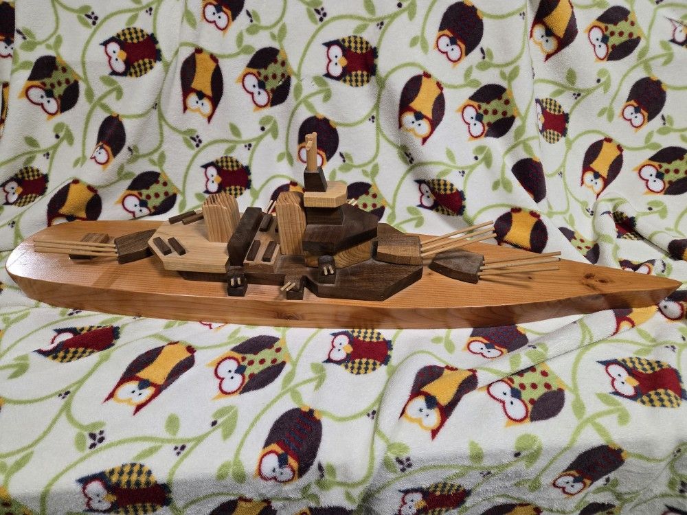 Hand Made Wooden Boat