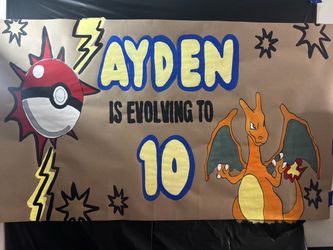 Hand painted Banner
